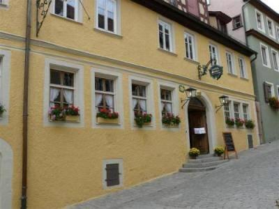 Biohotel Zum Baeren Rothenburg ob der Tauber Exterior foto